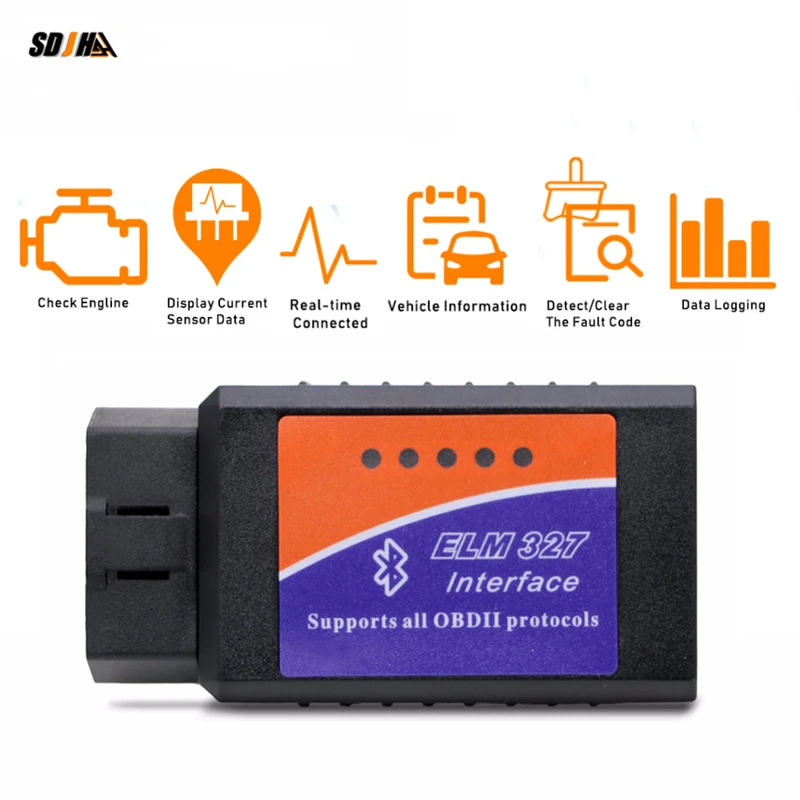Автомобильный сканер Obd2 Elm327 V1.5 Bluetooth адаптер с Pic18f25k80 автомобильный