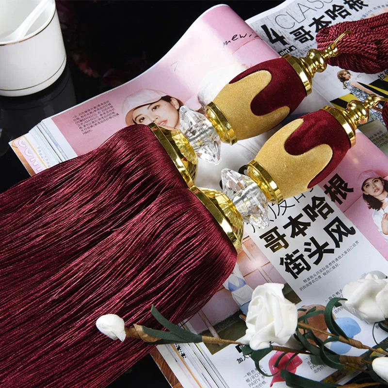 Шторы с бретельками и бахромой аксессуары для крючки настенный держатель