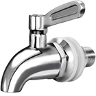 Кран бочонка из нержавеющей стали 304 для вина, кран для напитков, сока, горячей воды, шаровой клапан, банка для вина