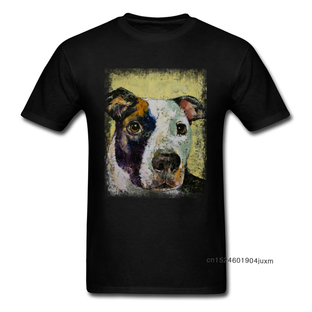 Футболка для любимого питомца Мужская футболка с изображением американского