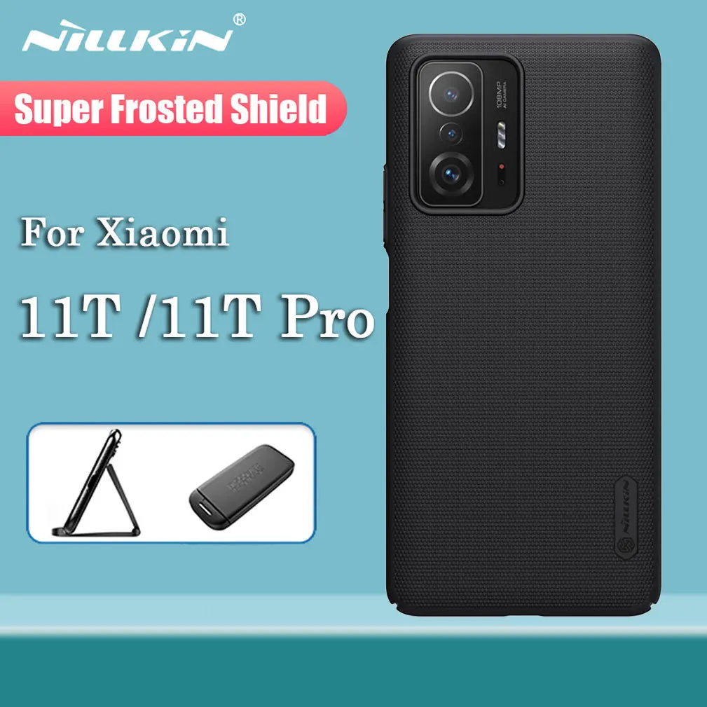 Чехол NILLKIN для Xiaomi 11T Pro /Mi суперматовый чехол с защитой от отпечатков пальцев