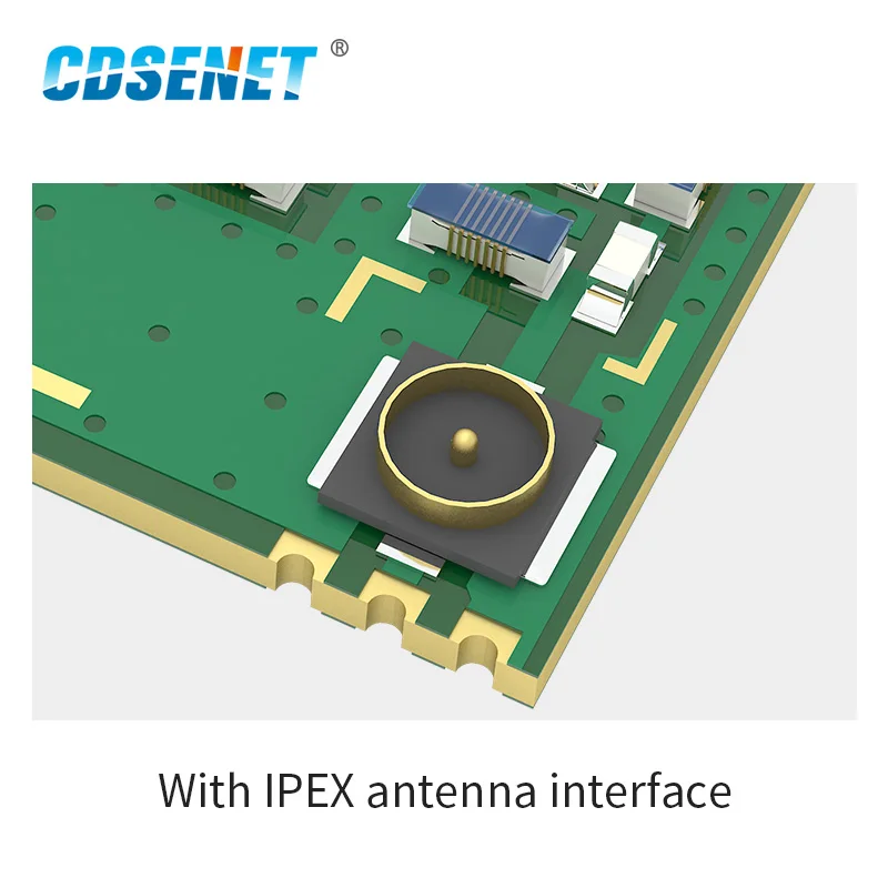 AX5243 433 МГц SPI SMD беспроводной приемопередатчик модуль IoT двойная антенна IPEX низкой