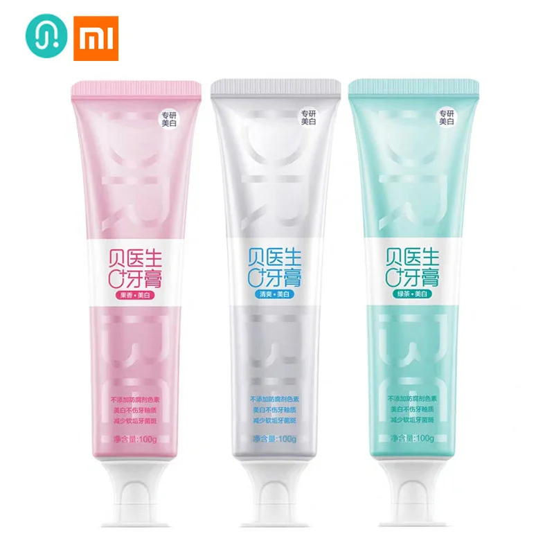 Xiaomi Mijia Dr. Bei 0 + пробиотическая зубная паста натуральная отбеливание зубов эмаль