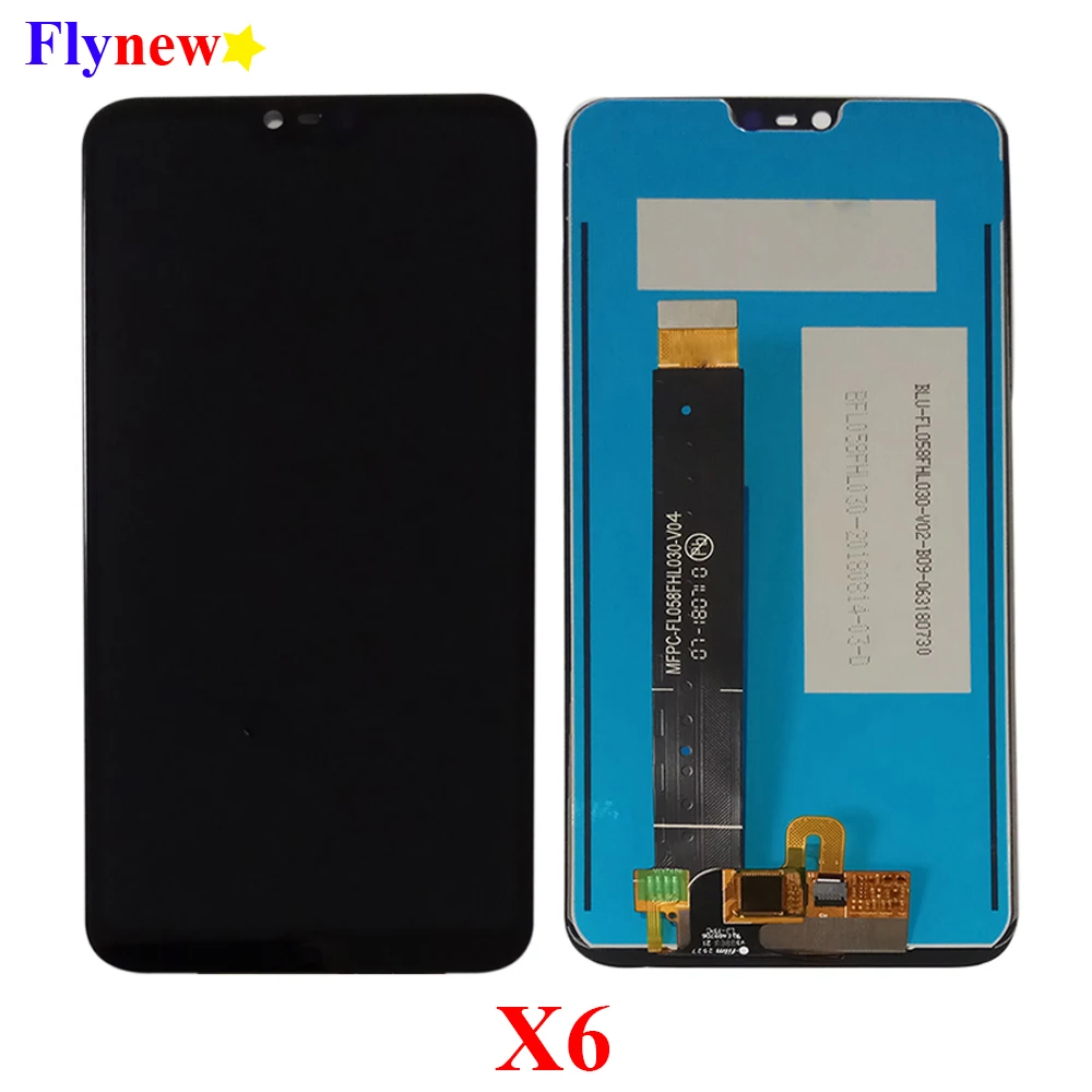 ЖК-дисплей 5 8 ''для Microsoft Nokia X6 6 1 plus дигитайзер сенсорного экрана в сборе 1080x2280