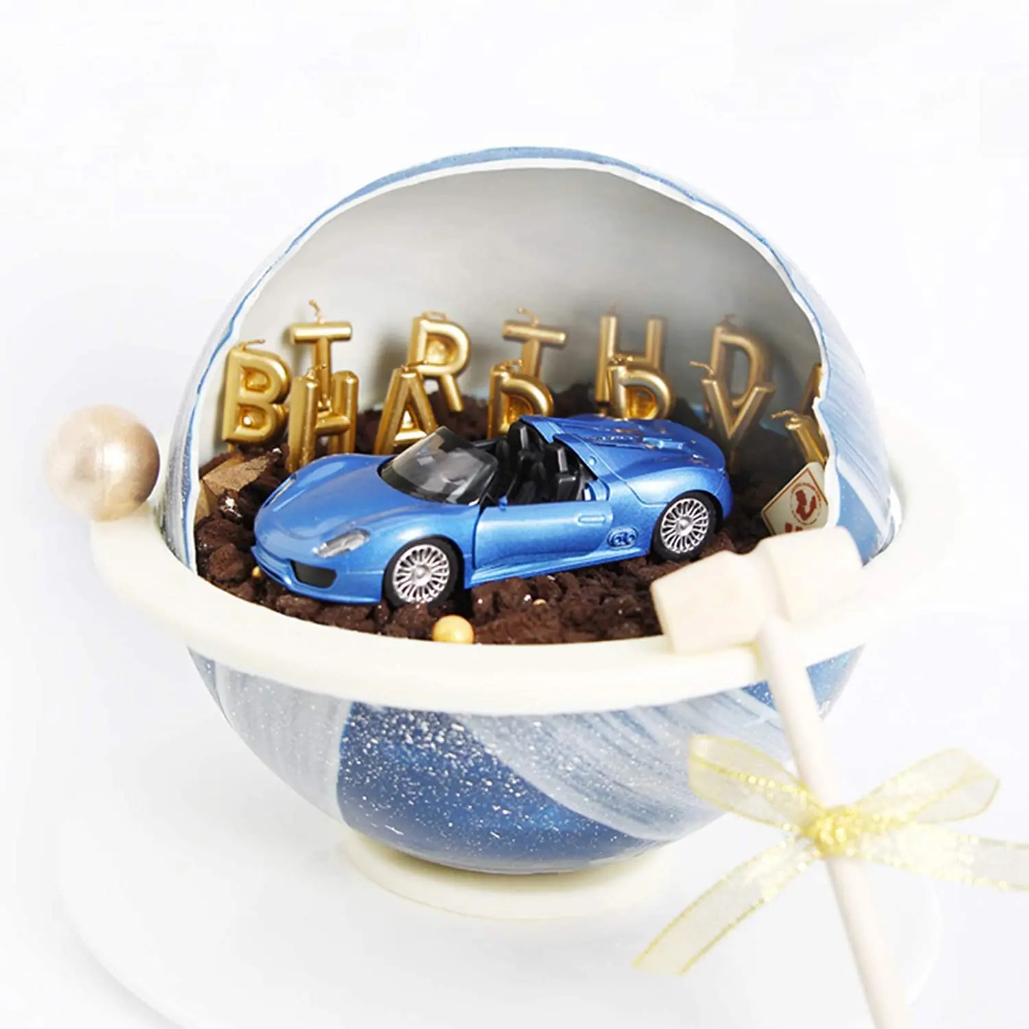 3D большой шар Поликарбонат шоколадная форма пресс формы шариков для выпечки