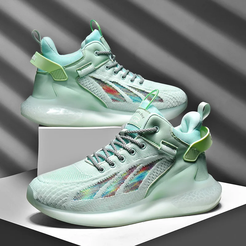 

Men's running shoes breathable outdoor large size sports shoes 46 trend light fashion wear-resistant casual shoes