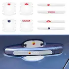 8 шт., силиконовые защитные наклейки на дверные ручки для Chevrolet Cruze Captiva Sail Onix Corsa Aveo Sonic Spark S10 Trax Malibu XL