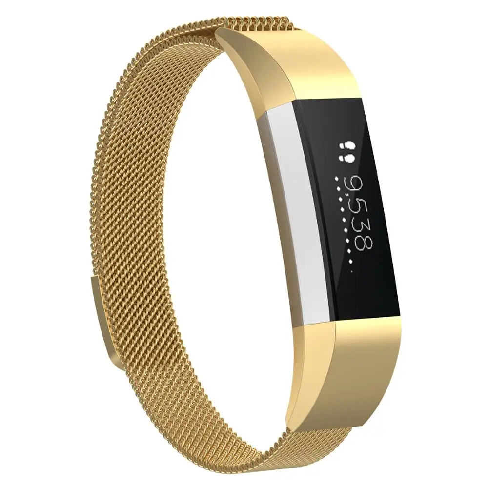 2020 новые металлические ремни для Fitbit Alta HR Band смарт-часы с заменой ремешка Milanese Loop