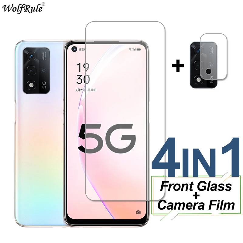 

Закаленное стекло 4-в-1 для OPPO A93S A93 5G, защита экрана HD, Защитная пленка для объектива камеры телефона OPPO A93 A93S