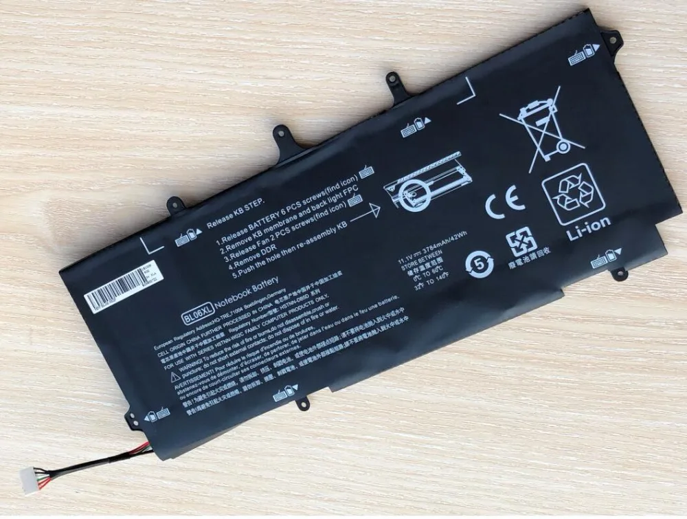 Новый аккумулятор для ноутбука HP EliteBook Фолио 1040 G0 G1 G2 серии BL06 BL06XL HSTNN-DB5D HSTNN-W02C