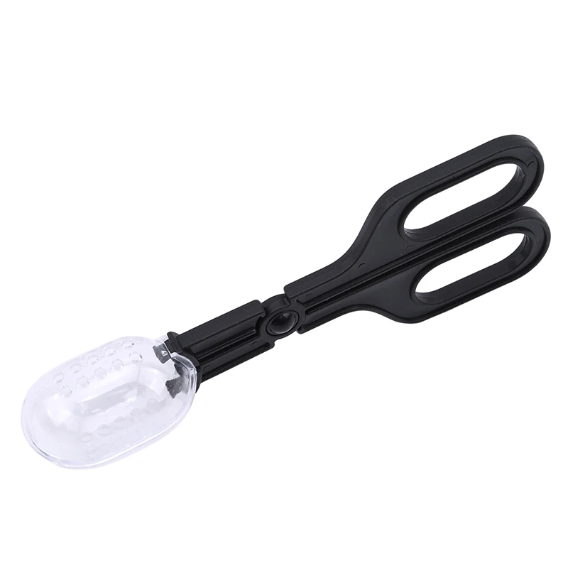 

Black Clamp Reptile Supplies Climbing Pet Clips Feeding Reptiles Insects Bread worms Breeding Worms Feeding Cleaning Tool