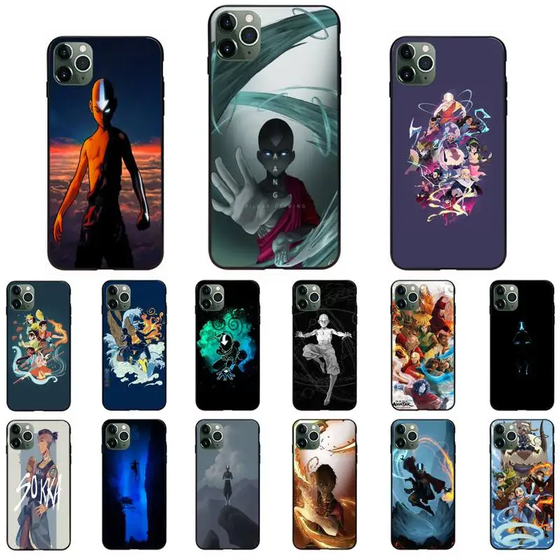 

Cool Avatar The Last Airbender Phone Case for iPhone 11 12 mini pro XS MAX 8 7 Plus X XS XR