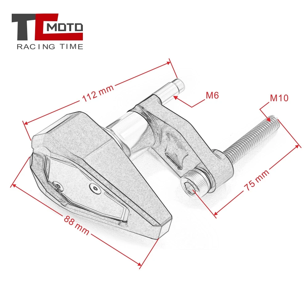 

For BMW S1000RR S 1000RR S1000 RR HP4 2010-2014 Motorcycle Accessories Falling Protection Frame Slider Fairing Guard Crash Pad