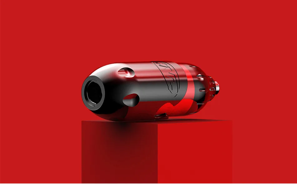 Клеймо CNC Черная пятница новая короткая ручка роторный картридж татуировки RCA разъем FAULHABER мотор CNC-M-Q3
