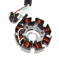 high quality aluminum alloy motorcycle 8 poles magneto ignition stator coil generator fit for yamaha rs100 jog100