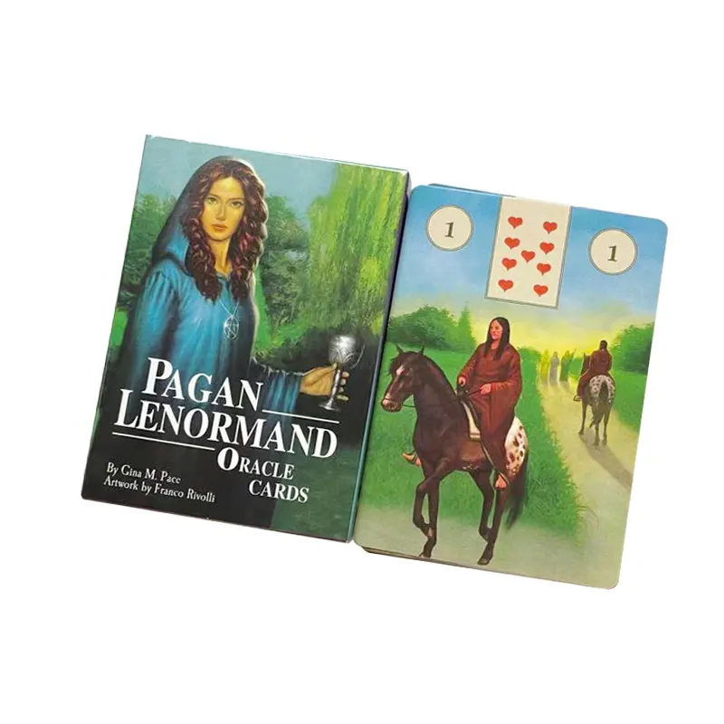 Новые языческие карты Lenormand классические настольные игры на английском языке