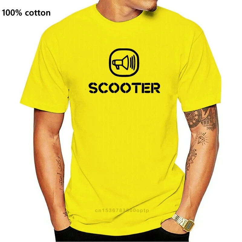 

New Scooter Techno Dance Logo Band T-Shirt Tee