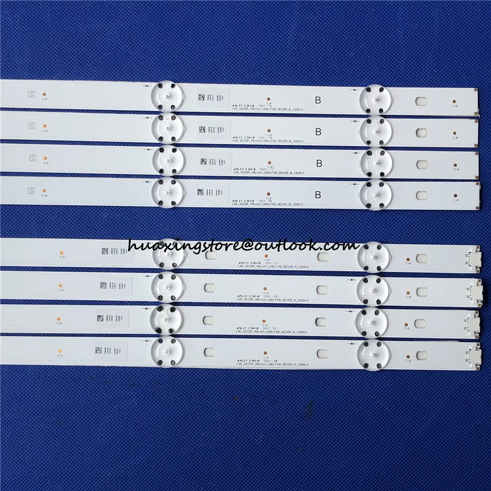 Светодиодная лента для LG 49 TV 496400 49UF6407 49LF510V 49UF640V NC490DUE-SADP2 LGE-WICOP-49INCH-UHD-FHD-REV05 GAN01-1255A-P1 -