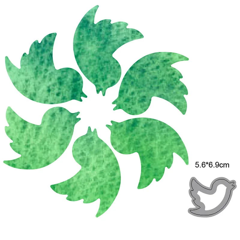 

Metal Cutting Dies Cut Mold Animals Bird Christmas Decoration Scrapbook Paper Craft Knife Mould Blade Punch Stencils dies