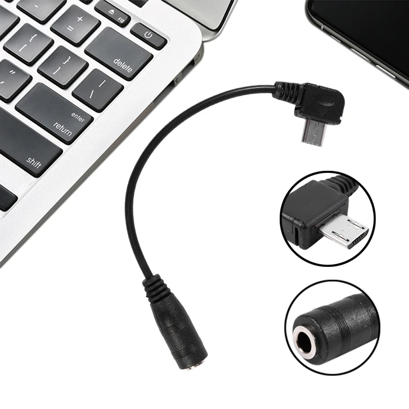 AAAE топ-мини-usb разъем для 3 5 мм наушников Наушники гарнитуры наушники адаптер