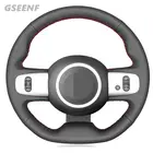 Чехол из искусственной кожи с ручной строчкой для Renault нержавеющий RS 2019-2014 фосветитель 3 2019-2014