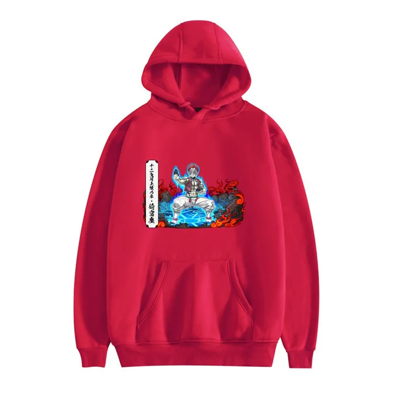 

Demon Slayer Kimetsu No Yaiba Men/women Hoodies Anime Unisex Harajuku Aesthetic 90s Sweatshirt Ulzzang Graphic Casual Male Hood