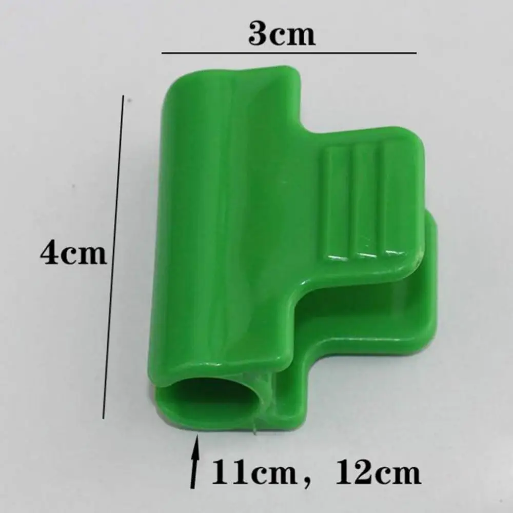 10 шт./компл. зажимы для теплиц рамка трубка зажим пленки садовая затеняющая сетка