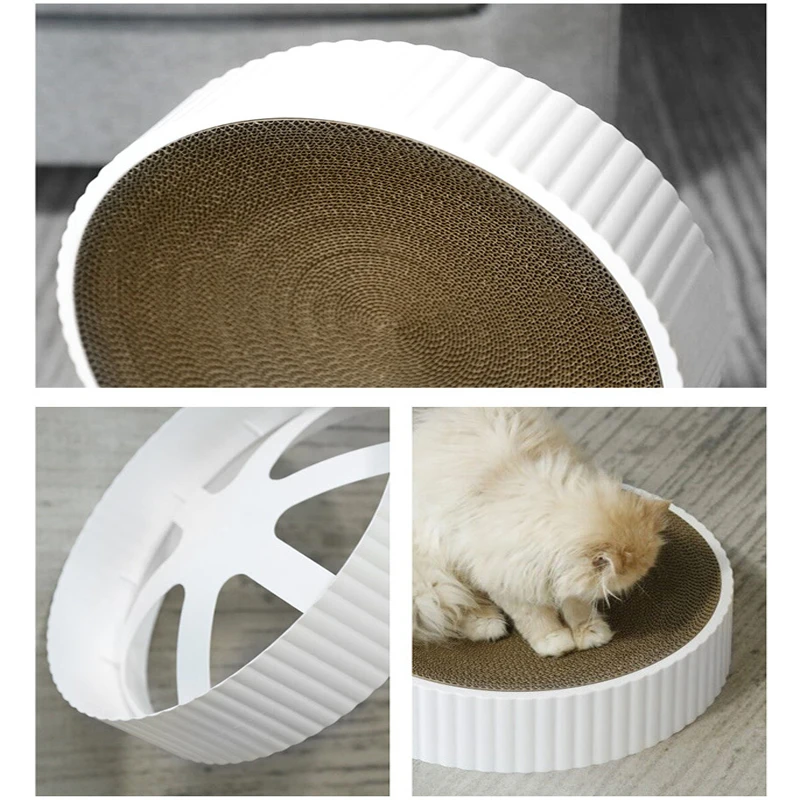 

Cat Scratching Corrugated Paper Wear-Resistant Scratcher Cat Claw Care Product Furniture Beds Sofa Protector Pet Toy Accessories