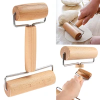 1pc wooden rolling pin hand dough roller for pastry fondant cookie dough chapati pasta bakery pizza household kitchen to