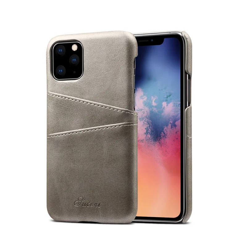 Роскошный чехол из искусственной кожи для Apple iPhone 11 Pro Max, Модный чехол с держателем для карт, чехол-Бумажник для телефона, задняя крышка для iPhone 11 Pro
