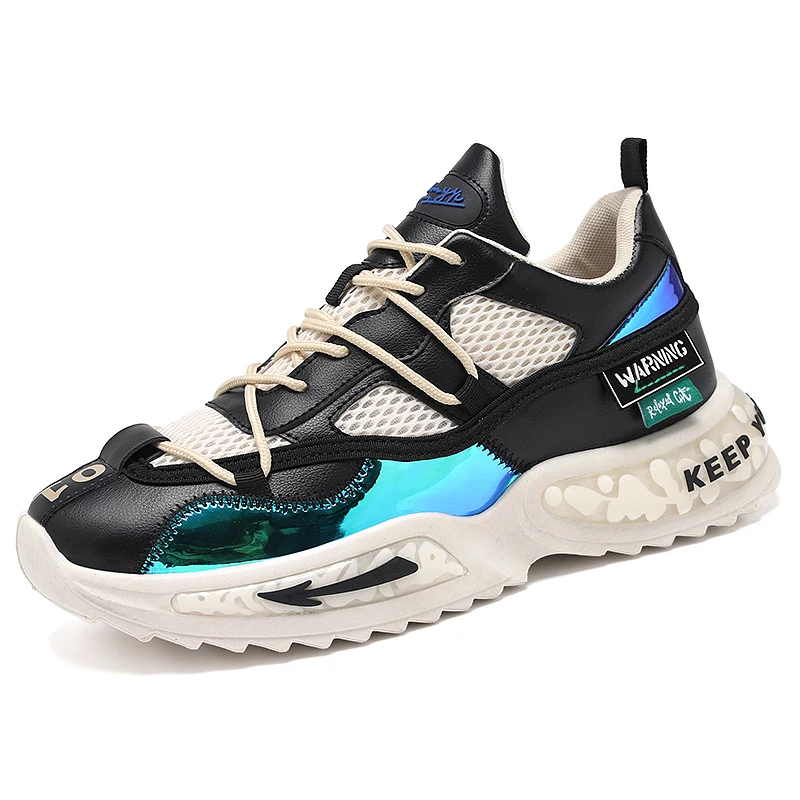 Мужские дышащие кроссовки Спортивная модная удобная обувь для бега тренировок в