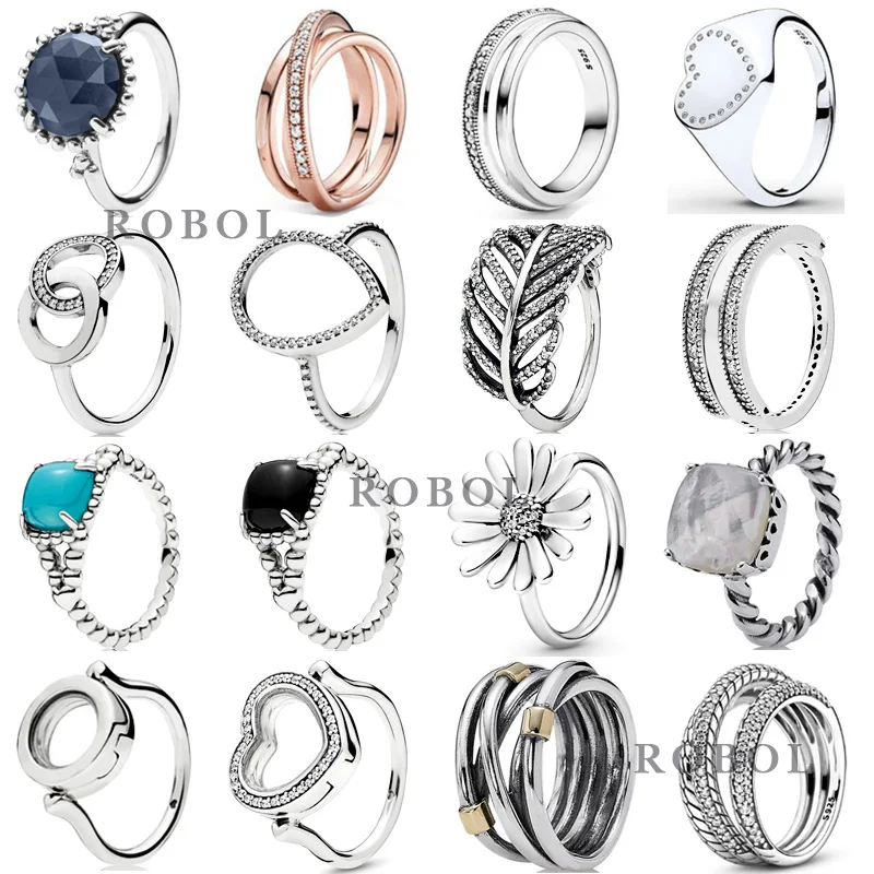 

Высококачественное кольцо из стерлингового серебра 925 пробы, новый стиль, тонкая работа, светильник роскошь и элегантность, бесплатная дост...