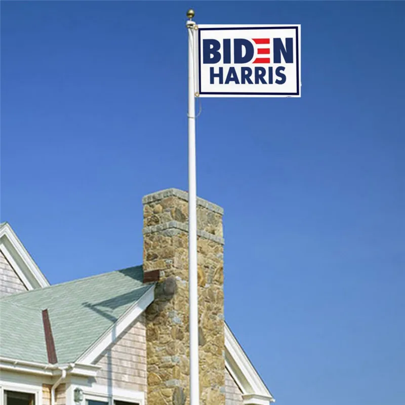 

Биден Харрис. Флаг сохраняет американский большой флаг для поддержки. Биден. 2020 президентские выборов