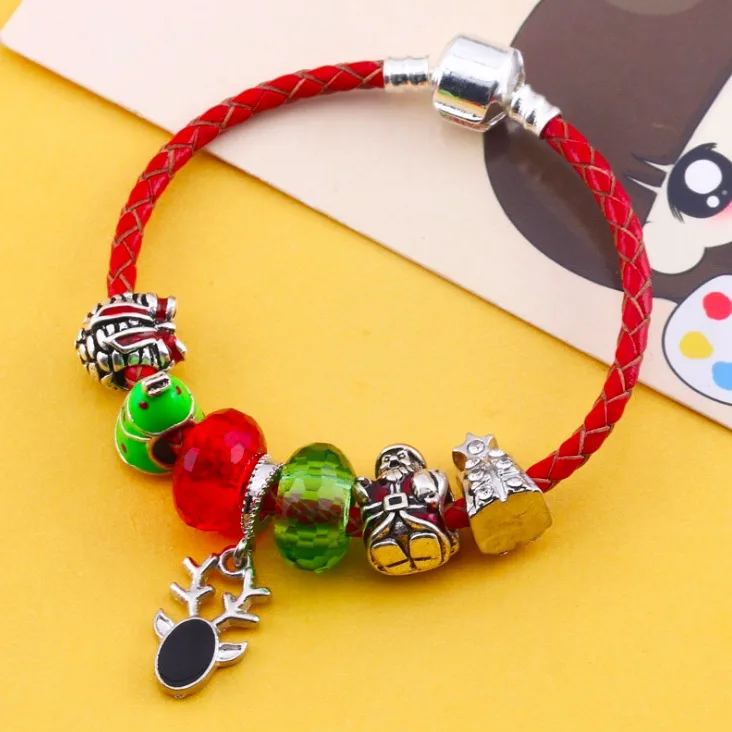 Модные серебряные кожаные браслеты PLB для женщин винтажный многослойный браслет