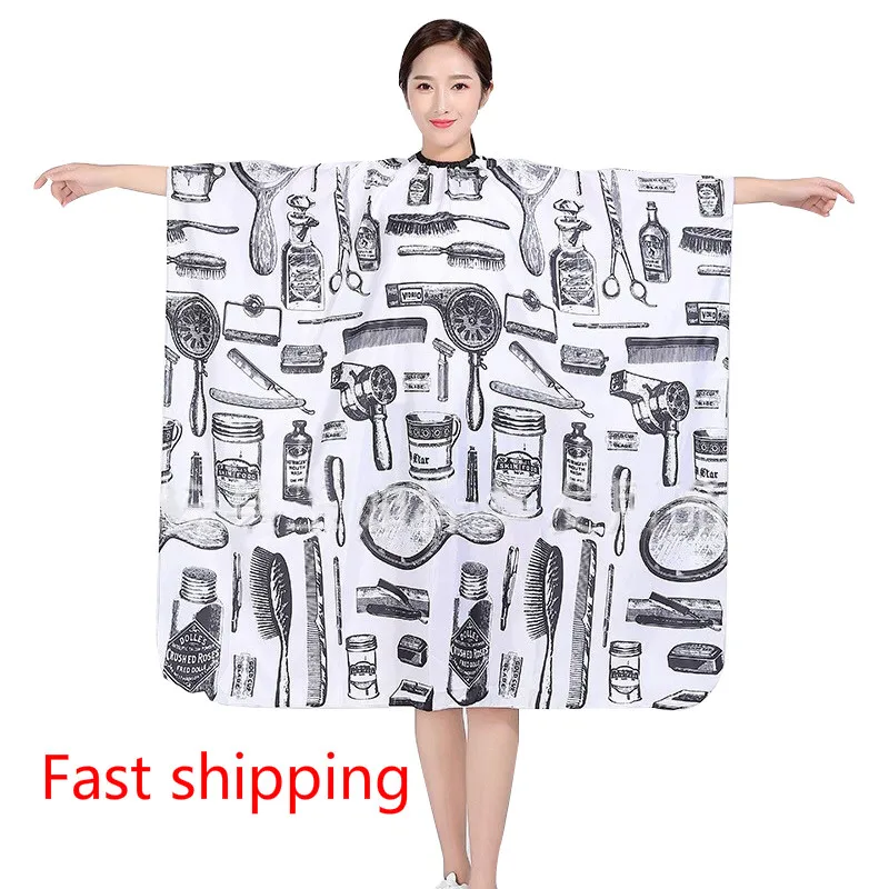 

Adult Salon Hairdresser Antistatic Barber Gown Hairdresser Waterproof Hairdressing Wrap For Haircutting Cape Salon Styling Cloth