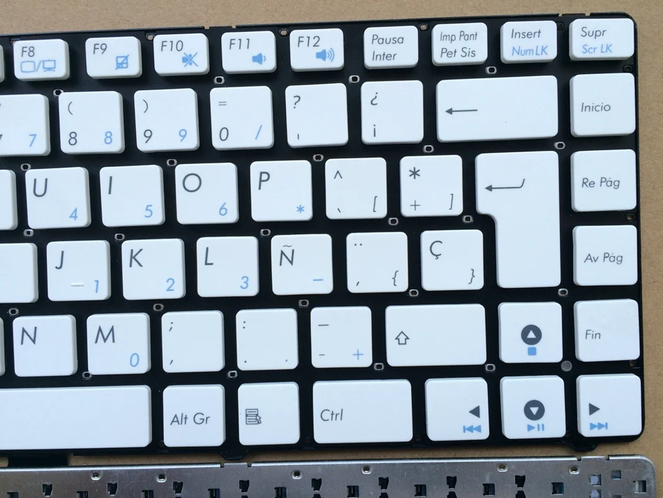 Клавиатура с испанской раскладкой для ASUS U30 U31 U31F U31S U31Sg U31Sd U31Jg U35 U35F U35J U35Jc U36 U36Jc U41 U45