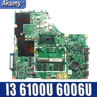 akemy 15277 1n 448 08b01 001n for lenovo v110 15isk notebook motherboard cpu i3 6100u 6006u ram 4gb 100 test