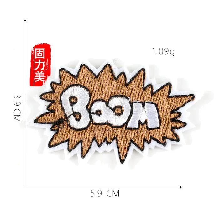 10 шт. №! Бум Банг! Прохладный пластырь ZAP с надписью на английском языке | Дом и сад