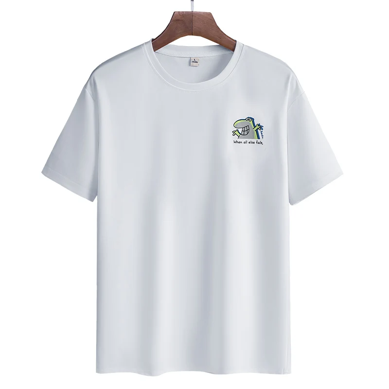 

Men's Short Shirt Casual Streetwear T-shirt Print Harajuku Summer Short Sleeves Shirts Cotton Male Top Tees Hombre Manga Corta