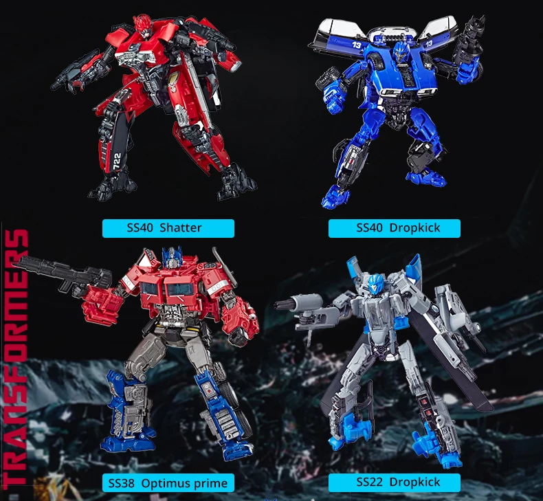 Hasbro Трансформеры студийная серия Люкс класс Трансформеры SS38 Шмель Dropkick Cogman скрапметалл красная молния Оптимус