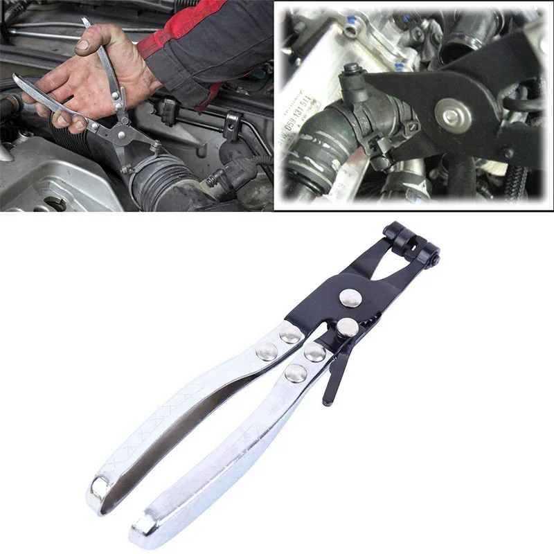Flexible Long Reach Hose Clamp Pliers Snap Type Car Tool Kit Remove Repair Maintenance Tools Circlip | Инструменты