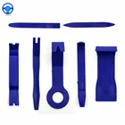 Набор инструментов для ремонта автомобиля, комплект из 7 инструментов из твердого пластика для снятия и открывания приборной панели автомобиля, радио, внутренней двери