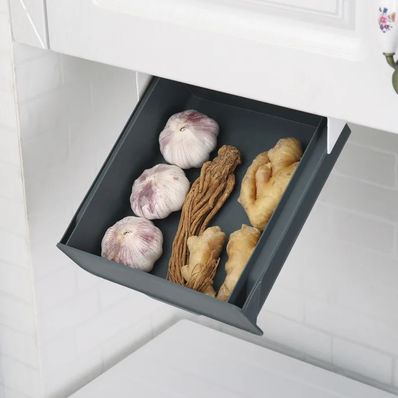 Настенная полка для кухонного шкаф хранения ящиков пластиковая подставка специй