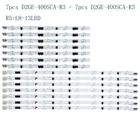 14 шт., новые оригинасветодиодный светодиодные ленты D2GE-400SCA-R3 D2GE-400SCb-R3 для UA40F5000ARXXR 2013SVS40F L8R5