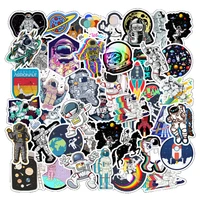 103050pcs outer space astronaut stickers for travel suitcase skateboard scrapbook bullet journal graffiti sticker kids diy toy