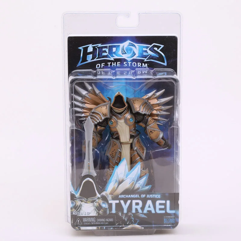 NECA &quotHeroes of The Storm&quot Тираэль ПВХ фигурка Коллекционная модель игрушки 7 &quot18