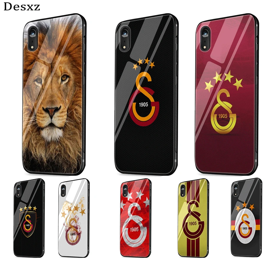 Чехол Desxz Galatasaray из ТПУ для iPhone XR X XS Max 5 5S 6 6s 7 8 Plus защитный чехол |