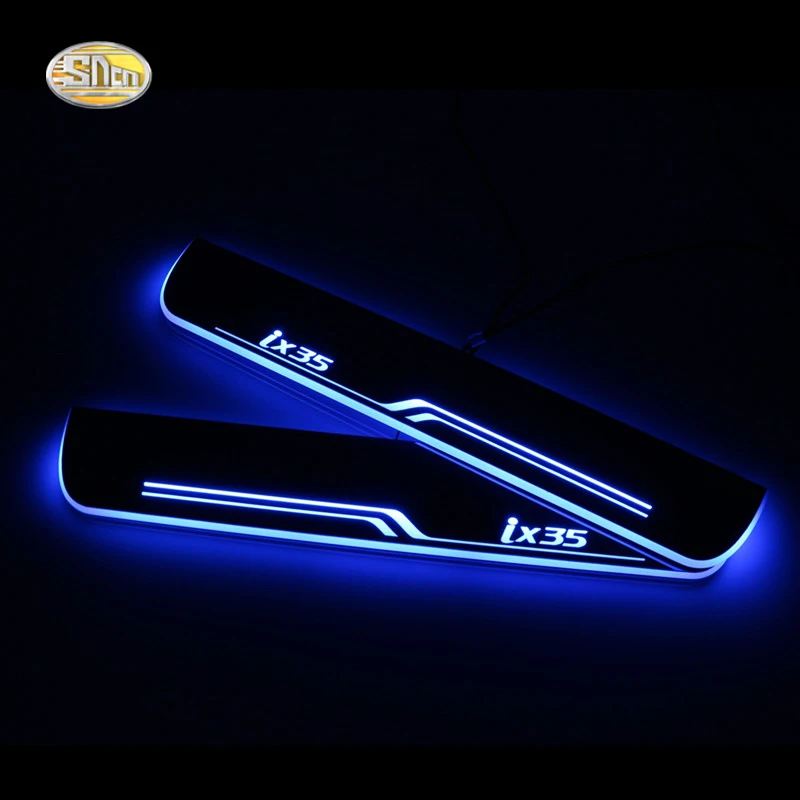 SNCN светодиодный движущийся светильник потертости педали для Hyundai IX35 2010 2019