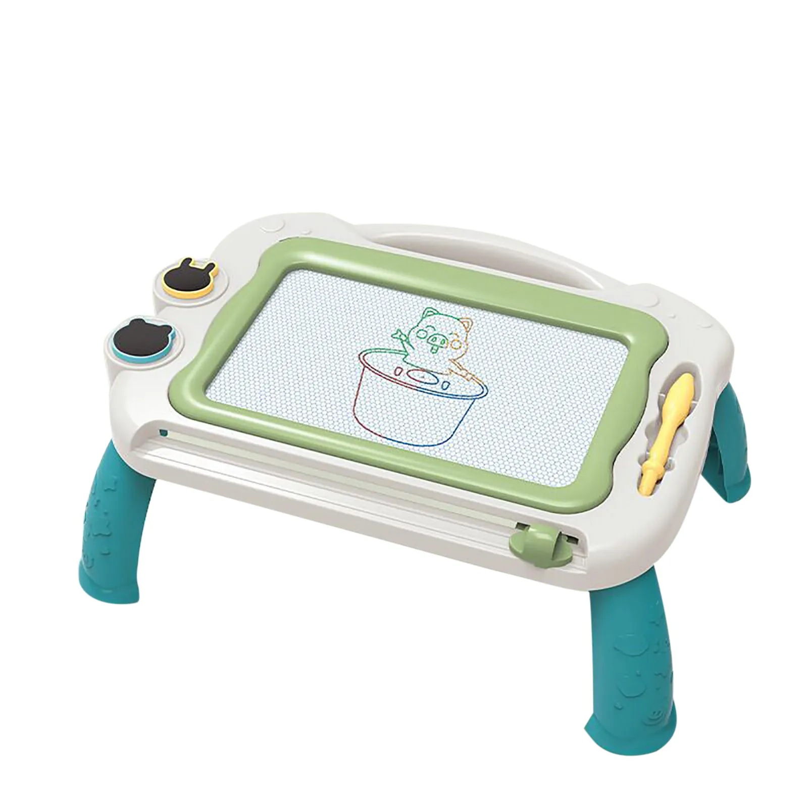 

Magnetic Drawing Board Sketch Pad Doodle Writing Painting Graffiti Art Kids Children Educational Toys Learning With Holder