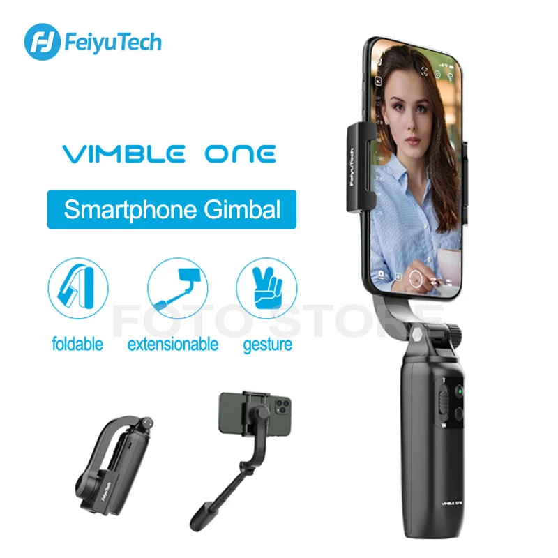Ручной гиростабилизатор FeiyuTech Vimble ONE для смартфона с удлинителем 18 см|Риги и